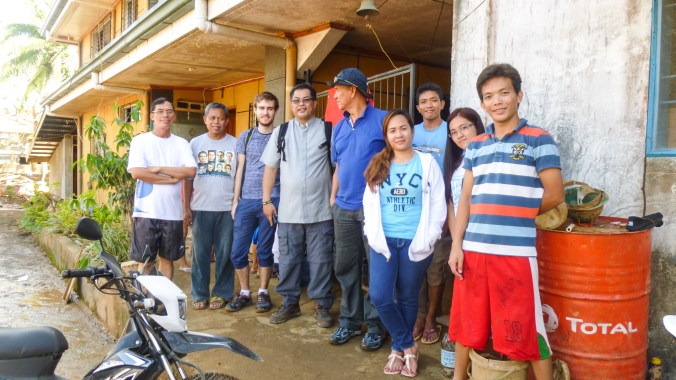 My final moments in Borongan - leaving behind many friends. Sad times!