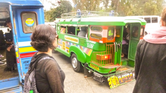 Travelling by jeepney was fun - once I got the hang of it! All you need are two expressions: 